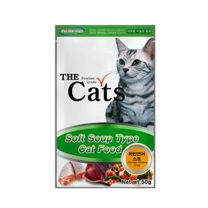 고양이죽 고양이스프 파우치 50g 치킨연어