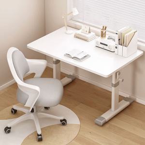 [5%+5% 더블쿠폰] 엘루소 학생 공부용 높낮이 조절 책상 의자 세트