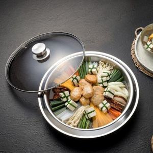 그리들 통3중 스텐 304 초대형 IH 전골가마솥 30cm