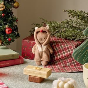 보들보들 옷입히는 애착키링 크리스마스 꼬곰이 루돌프