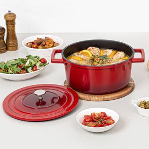 쏠레이 IH 통주물 양수냄비 24cm+뚜껑