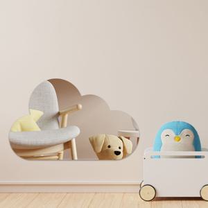 구름 모양 아크릴 거울 어린이집 교육용 유치원 애기