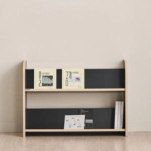 리트리 키즈 2단 전면책장 830 낮은 아기 유아 어린이