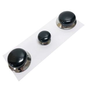 고급 냄비꼭지-3p(블랙) 냄비뚜껑 손잡이 교체