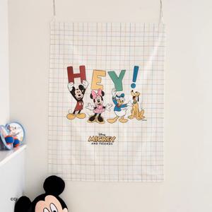 디즈니 미키앤프렌즈 패브릭포스터 90x120