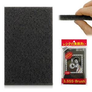 3SSS 연마수세미1p 양면 강력수세미 설거지 주방