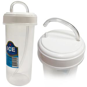 빨대컵(300ml)환자용물컵 병원 물컵 물병 주스컵