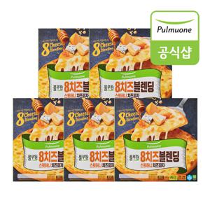 8치즈블렌딩 스윗허니 치즈피자 (330g) x 5판