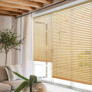 무타공 라운드 우드블라인드 40x40