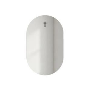 노프레임 타원형 십자가 거울 욕실 화장대 침실 인테리어 벽걸이 거울 500x800