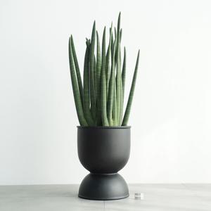 스투키 MB-2 무광 블랙 화분 산세베리아 공기정화식물 인테리어화