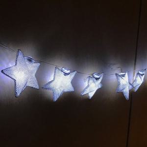 건전지 LED 감성캠핑 디자인 구슬 조명 장식 메탈별