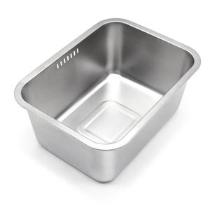 스테인리스 설거지통 다용도 세척 싱크대 사각통 10L