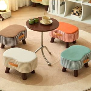 미니소파 1인용  다용도스툴 원룸 인테리어 매장 쿠션의자 발받침대