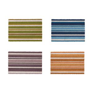 컬러풀  스트라이프  코코넛 매트 (4종 택1)