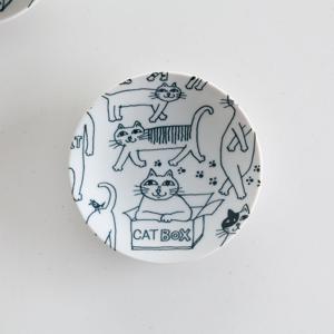 캣박스 고양이 미니접시 12cm