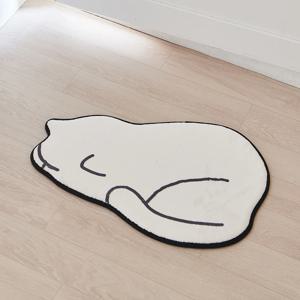 롱파일고양이 발매트