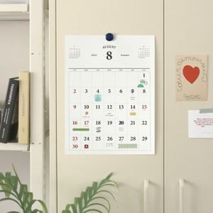 2026 벽걸이 달력 인테리어 벽달력 심플 2026년 월 캘린더