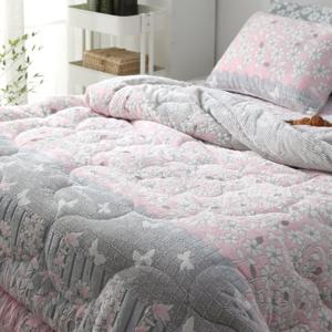 밍크극세사 라지킹 겨울침구 차렵이불 베개커버 세트