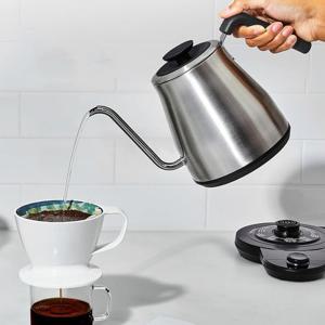 [해외] 전기 주전자 커피 드리퍼 1L 보온 타이머 포함
