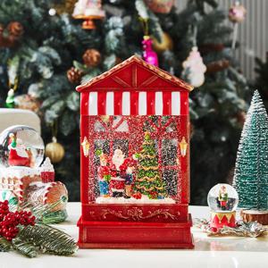 크리스마스 산타집 뮤직워터볼 무드등