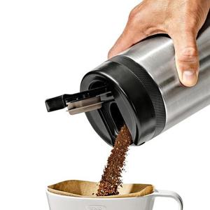 [해외] 커피 원두 보관 밀폐 용기 스테인리스 12온스