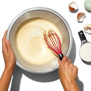 [해외] 주방 굿그립 실리콘 밴딩 거품기 발포기 2개세트