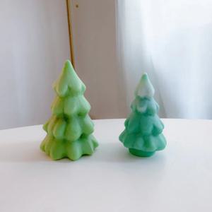 크리스마스 트리 자체제작 실리콘 다용도 베이킹 캔들 몰드 얼음틀
