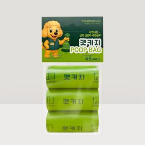 친환경 생분해 안심존 배변 강아지 배변봉투 풉백 12롤(180매)