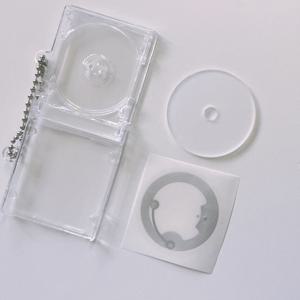 미니 CD 시디 NFC 키링 아크릴 투명 케이스 굿즈 앨범 제작 만들기 DIY 키 홀더
