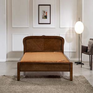 묵향 원목 흙침대 S 싱글 1인용 고주파 황토볼 보료