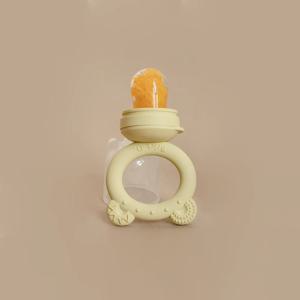 치발기 과즙망 아기 이유식 과일 간식 실리콘 조카 백일 출산 선물