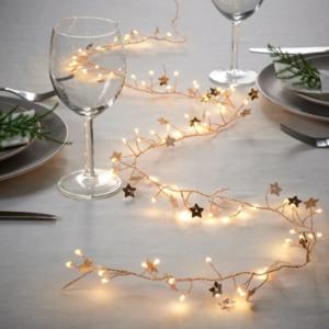 스트롤라 LED 별골드 80등 크리스마스 조명 전구