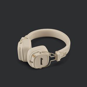 정품 MARSHALL MAJOR 5 / 메이저 5 블루투스 헤드폰 - 크림 (캠핑/패션)