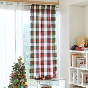 그라피크 홀리타탄 한폭커튼 85x180 크림