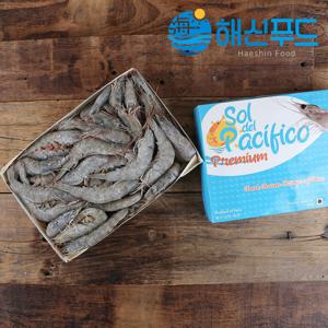 업소용 냉동 급냉 흰다리 새우 새우장용 새우장 페루 새우살 12kg