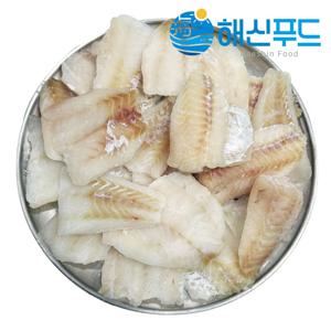 동태포 명태포 동태살 명태살 슬라이스 냉동 필렛 절단 러시아 업소용