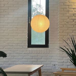 한지등  페이퍼램프 한지조명 식탁 주방 감성  무드등 펜던트 램프