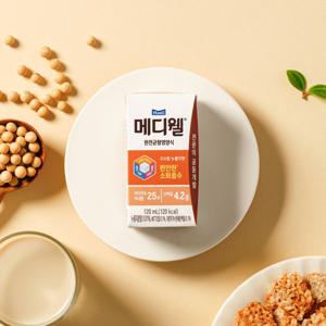 메디웰 완전균형영양식 구수한 누룽지맛 미니 120ml*24팩