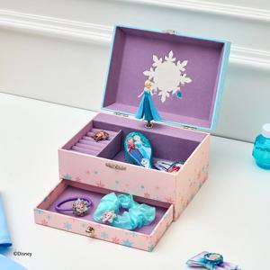 디즈니 겨울왕국 엘사 보석함 오르골 18.2x13.4x10cm