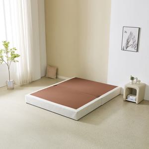 국내제작 모나코 파운데이션 무헤드 침대 프레임 PU가죽/빈센트 패브릭 SS D Q K LK