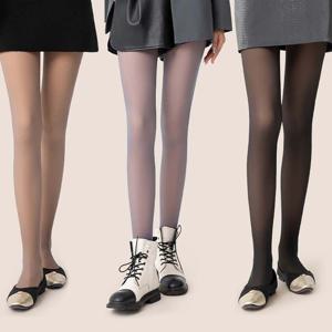 착시 기모스타킹 융털 살색 검정 고탄력 겨울 고탄력 팬티 스타킹