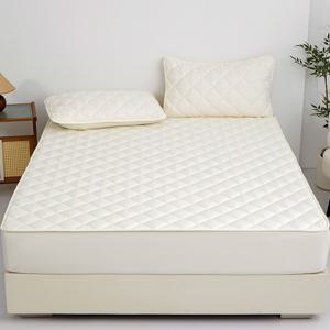 두툼한 다이아 누빔 매트리스 방수커버 고중량 200g 아이보리 Q(퀸)1500