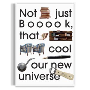 Book Lovers ! 포스터. 타이포그래픽 포스터 인테리어 벽꾸미기 벽장식 레터링 거실
