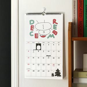 2026 두들 벽걸이달력 월 캘린더