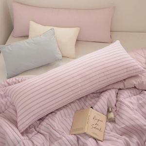 슬리브 워싱 세미마이크로 바디필로우(일자형)(솜포함) 3color