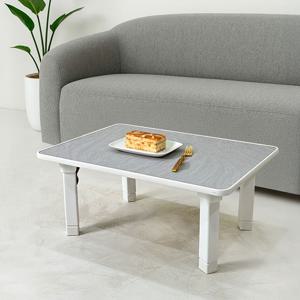 좌식 접이식 2단 높이조절 테이블 600x480mm 공부상 밥상 간이 식탁