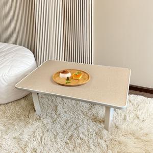 접이식 2단 높이조절 좌식 테이블 740x480mm 공부상 밥상 간이 식탁