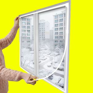 5도 북극 방풍비닐 자석형 창문단열 우풍차단