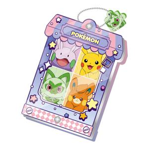 포켓몬스터 미니샵 아크릴 퍼즐 키링 12피스 APK12005